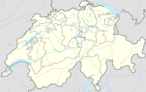 Mapa mesta Bezirk Winterthur so značkami pre jednotlivých podporovateľov