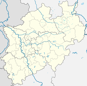 Mappa di Circondario di Gütersloh con ogni sostenitore 