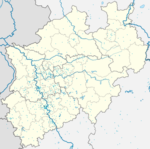 Karte von Köln-Ehrenfeld (Stadtbezirk) mit Markierungen für die einzelnen Unterstützenden