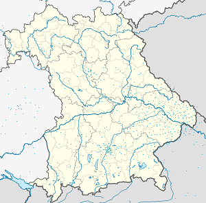 Mapa de Passau com marcações de cada apoiante