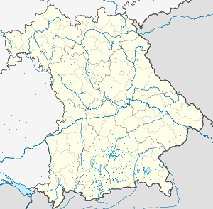 Biresyel destekçiler için işaretli Landkreis Bad Tölz-Wolfratshausen haritası