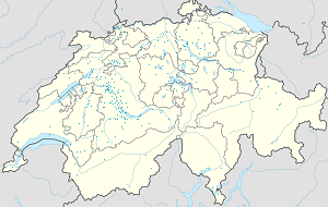 Kart over Bern med markører for hver supporter