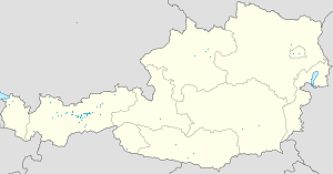 Karte von Hall in Tirol mit Markierungen für die einzelnen Unterstützenden