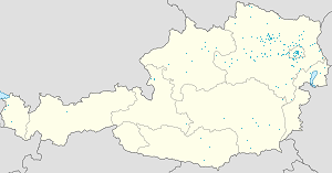 Žemutinė Austrija žemėlapis su individualių rėmėjų žymėjimais