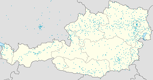 карта з Австрія з тегами для кожного прихильника