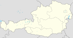 Karte von St. Ulrich am Pillersee mit Markierungen für die einzelnen Unterstützenden