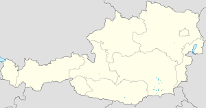 Mapa města Okres Deutschlandsberg se značkami pro každého podporovatele 