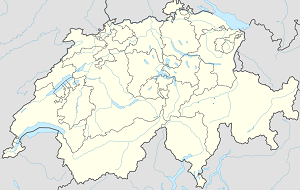 A(z) Graubünden kanton térképe címkékkel minden támogató számára