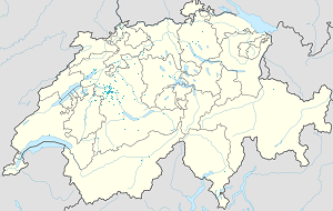 Karte von Muri bei Bern mit Markierungen für die einzelnen Unterstützenden