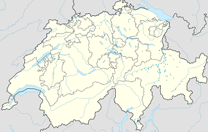 Karte von Kanton Graubünden mit Markierungen für die einzelnen Unterstützenden