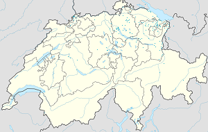 Karte von St. Gallen mit Markierungen für die einzelnen Unterstützenden