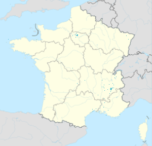 Carte de Arrondissement de Grenoble avec des marqueurs pour chaque supporter
