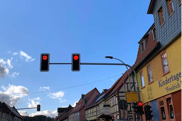 Bild der Petition Abschaltung der Ampelanlage in Uder ab den Abendstunden und an den Wochenenden
