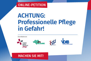 Bild der Petition ACHTUNG: Professionelle Pflege in Gefahr!