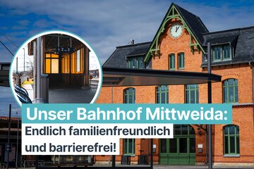 Bild der Petition Bahnhof Mittweida - endlich familienfreundlich und barrierefrei