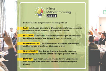 Bild der Petition Bundesweite Klima-Bürgerräte