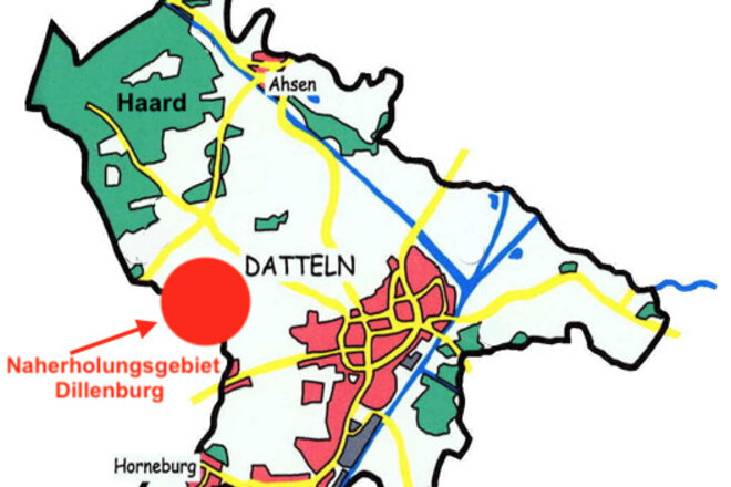 Statistik & Karten: Das Naherholungsgebiet Dillenburg (Haard-Vorgelände