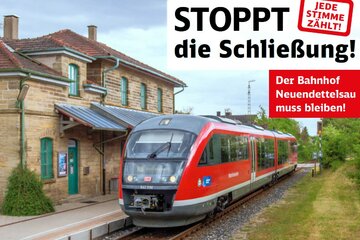 Bild der Petition Das Reisezentrum im Bahnhof Neuendettelsau muss geöffnet bleiben!