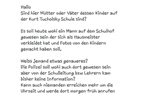Bild der Petition Die Kurt -Tucholsky-Gesamtschule brauch einen Zaun ums Gelände um unsere Kinder zu schützen