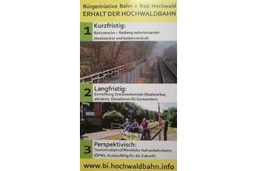 Bild der Petition Erhalt der Hochwaldbahn als Draisinenbahn
