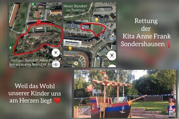 Bild der Petition Erhalt der Kita Anne Frank Sondershausen