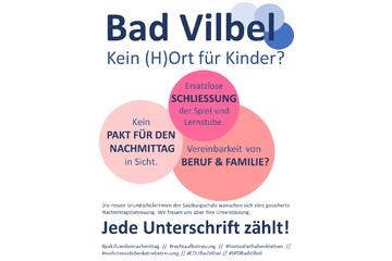 Bild der Petition Erhaltet den Hort in Bad Vilbel