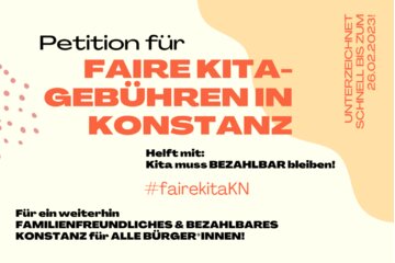 Bild der Petition Faire Kita-Gebühren für Konstanzer Familien!