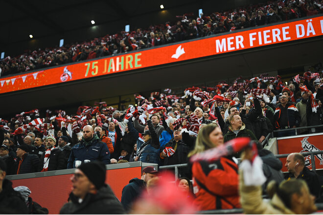 Borsa Da Stadio 1. FC Köln – Colore Nero – Tracolla Rimovibile Con Scritta – Zip E Scomparti