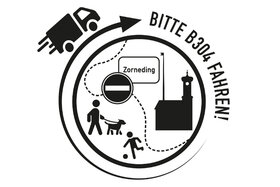 Image of the petition: Flott außenrum - B304 fahr'n