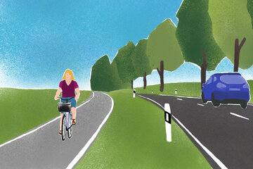 Bild der Petition Für den Radweg Hermsdorf-Weixdorf jetzt!