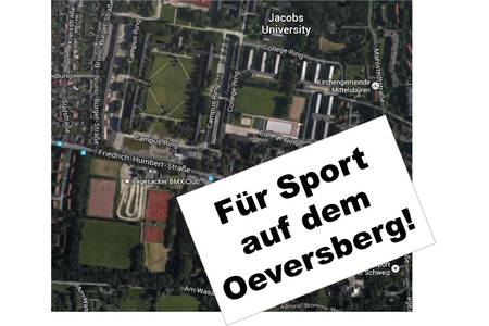 Bild der Petition Für den Sport auf dem Oeversberg