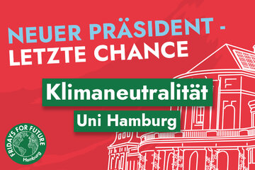 Bild der Petition Für eine klimaneutrale Uni Hamburg