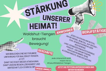 Bild der Petition Für eine weiträumige Umfahrung von Waldshut-Tiengen – Verkehr entlasten, Lebensqualität sichern, Zuk