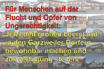 Bild der Petition Für Flüchtlinge und Asylsuchende bewohnbar machen: Hunderte Wohnungen in den Garzweiler Dörfern