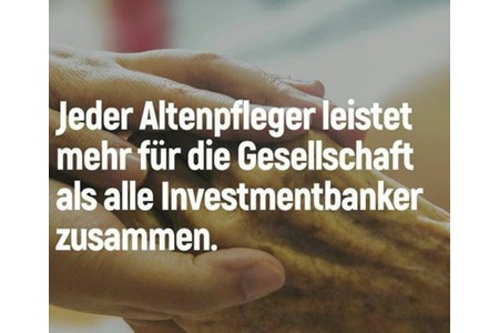 Image of the petition Für gerechte Bezahlung von Pflegekräften und Verbessung der Arbeitsbedingungen in der Pflege