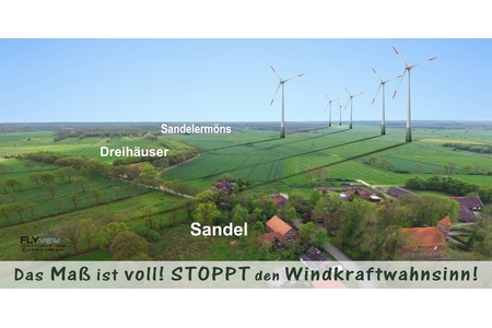 Bild der Petition Gegen weitere Windkraftanlagen im Jeverland! Für den Erhalt und Schutz der Natur und Landschaft!