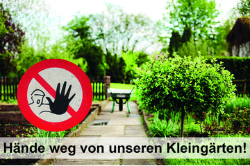 Bild der Petition Hände weg von unseren Kleingärten