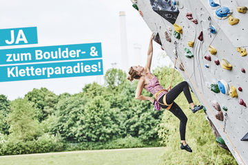 Bild der Petition JA zum Boulder- & Kletterparadies! #boulderstattbeton