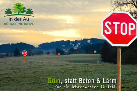 Bild der Petition Kein interkommunales Gewerbegebiet "In der Au" / Argental, Allgäu