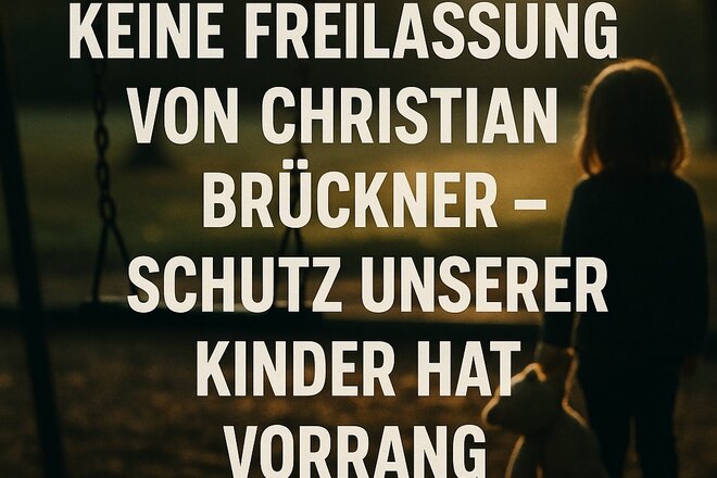 aloe vera gleitgel Keine Freiheit für Christian B. – Schutz für unsere Kinder und  Gerechtigkeit für Madeleine 