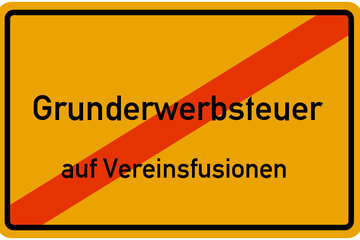 Bild der Petition Keine Grunderwerbsteuer bei Vereinsfusionen