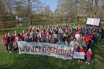 Bild der Petition Kies raus, Müll rein - Wir sagen NEIN ! Stoppt Deponiepläne in der Kiesgrube Gablenz