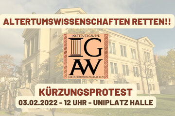 Bild der Petition Klassische Altertumswissenschaften an der MLU Halle retten!