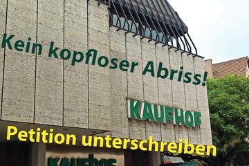 Bild der Petition Kopflosen Abriss des Kaufhof in Bad Cannstatt verhindern