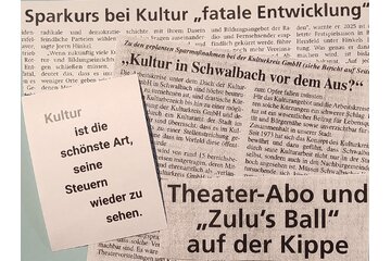 Bild der Petition Kulturangebote in Schwalbach erhalten - gegen die drastischen Kürzungen bei der Kulturkreis GmbH !