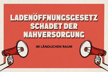 Bild der Petition Neues Ladenöffnungsgesetz schadet der Nahversorgung im ländlichen Raum