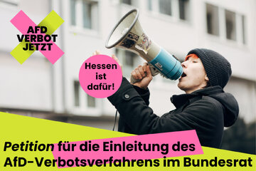 Image of the petition Land Hessen: AfD-Verbotsverfahren im Bundesrat einleiten – JETZT!