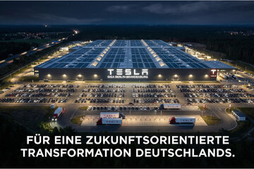 Bild der Petition Manifest zur zukunftsorientierten Transformation Deutschlands / zum Ausbau der Tesla Gigafactory