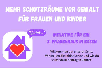 Bild der Petition Mehr Schutzräume vor Gewalt für Frauen und Kinder in Essen!