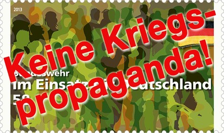 Militärmarke zurückziehen - Briefmarken sind weit mehr als reine 'Postwertzeichen'.